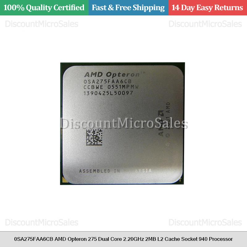 OSA285FAA6CB AMD Opteron 285 2.6GHz skt 940 dual core CPU Free Ship