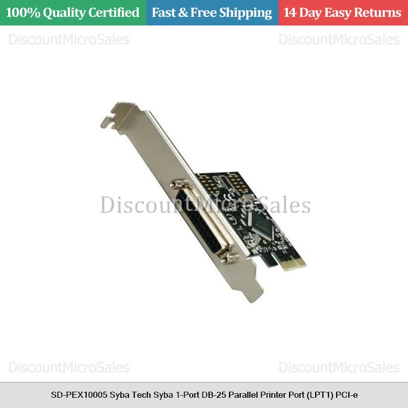 Syba SD-USB-DB25 USB 2.0 to Parallel DB25 Port Adapter Cable