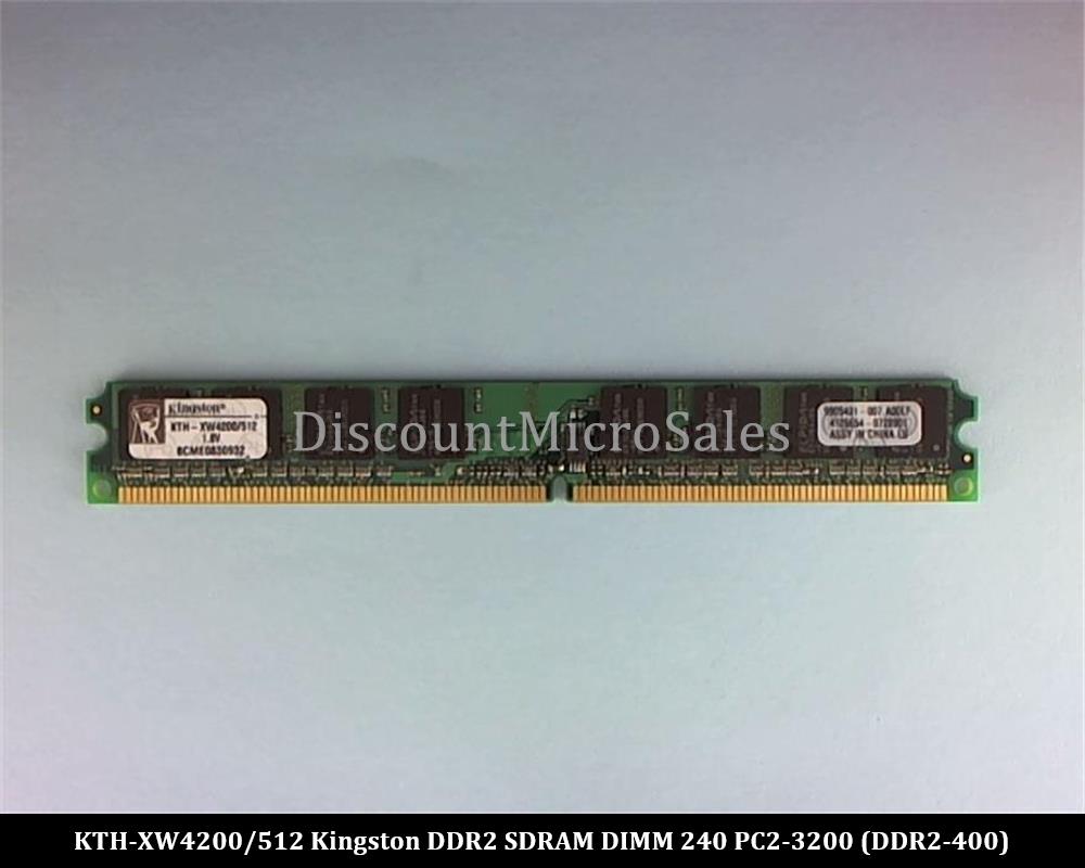 Kingston 512mo memory 1 module pour hp dc5100 sff/minitower (740617081817)