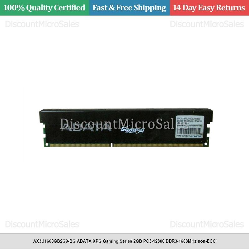 AX3U1600GB2G9-BG ADATA XPG Gaming Series 2GB PC3-12800 DDR3
