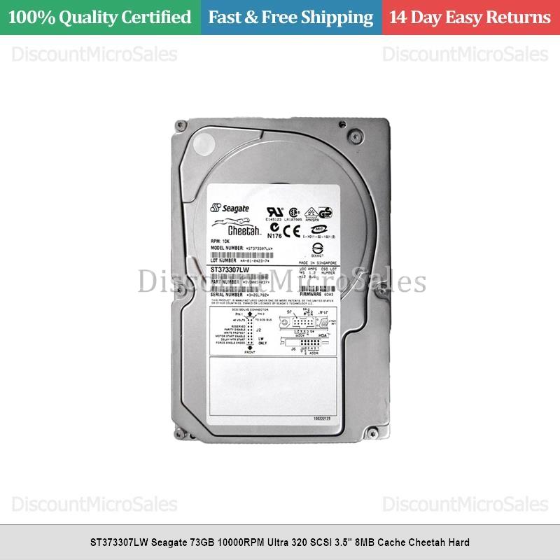 ST373307LW Seagate 73GB 10000RPM Ultra 320 SCSI 3.5